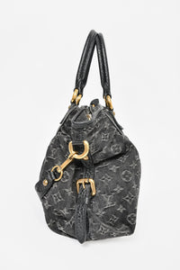 Louis Vuitton Washed Black Denim 'Cabby MM' Bag – Mine & Yours