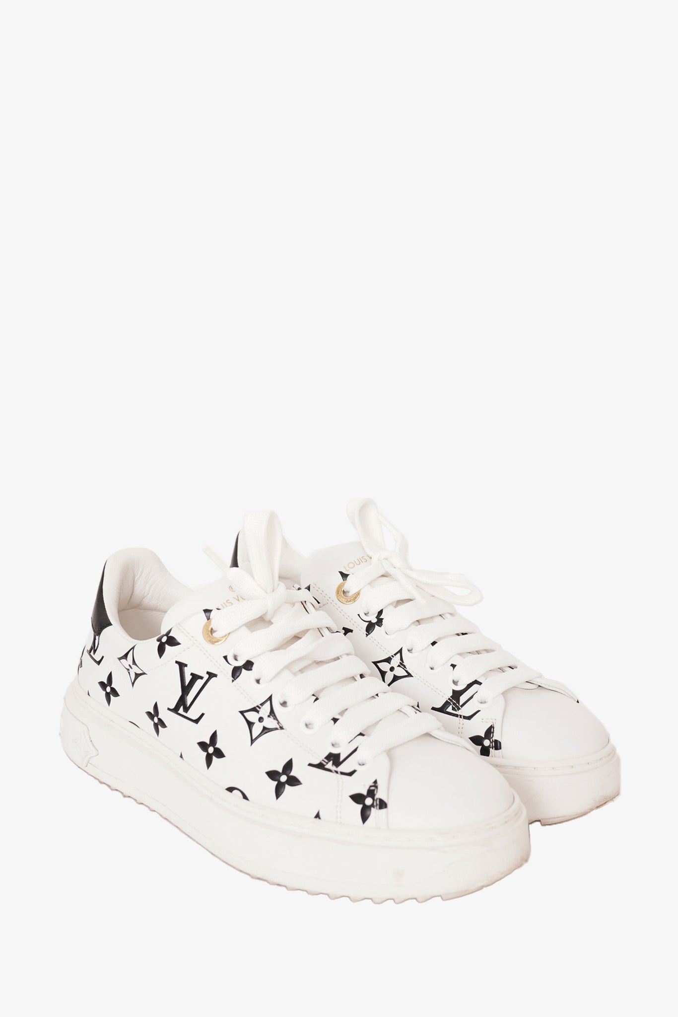 Louis Vuitton, Shoes, Louis Vuitton Monogram Time Out Sneakers Size 55
