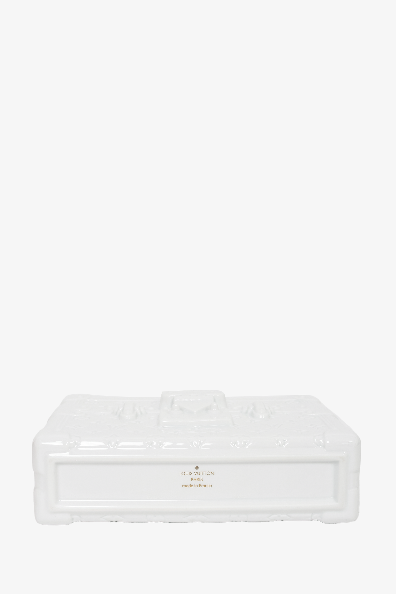 Louis Vuitton® Petite Malle Porcelain Vase White. Size in 2023