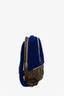 Louis Vuitton x Marc Newson 2015 Brown/Blue Monogram Shearling Backpack