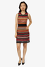 M Missoni Multicolour Chevron Sleeveless Mini Dress Size 4