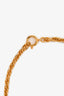 Pre-Loved Chanel™ Gold Tone Coco Mark CC Round Necklace