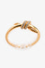 Tiffany & Co. 18K Yellow Gold Diamond Knot Ring