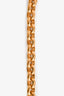 Pre-Loved Chanel™ Gold Toned Quilted CC Toggle Necklace