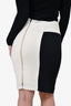 Roland Mouret Black/White Skirt Size 4