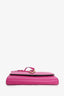 Versace Pink Leather Virtus Crossbody Bag