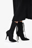 Vetements Black Lace-Up Sock Boots Size 37