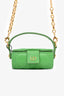 Christian Dior 2022 Green Caro Lipstick Bag with Chain