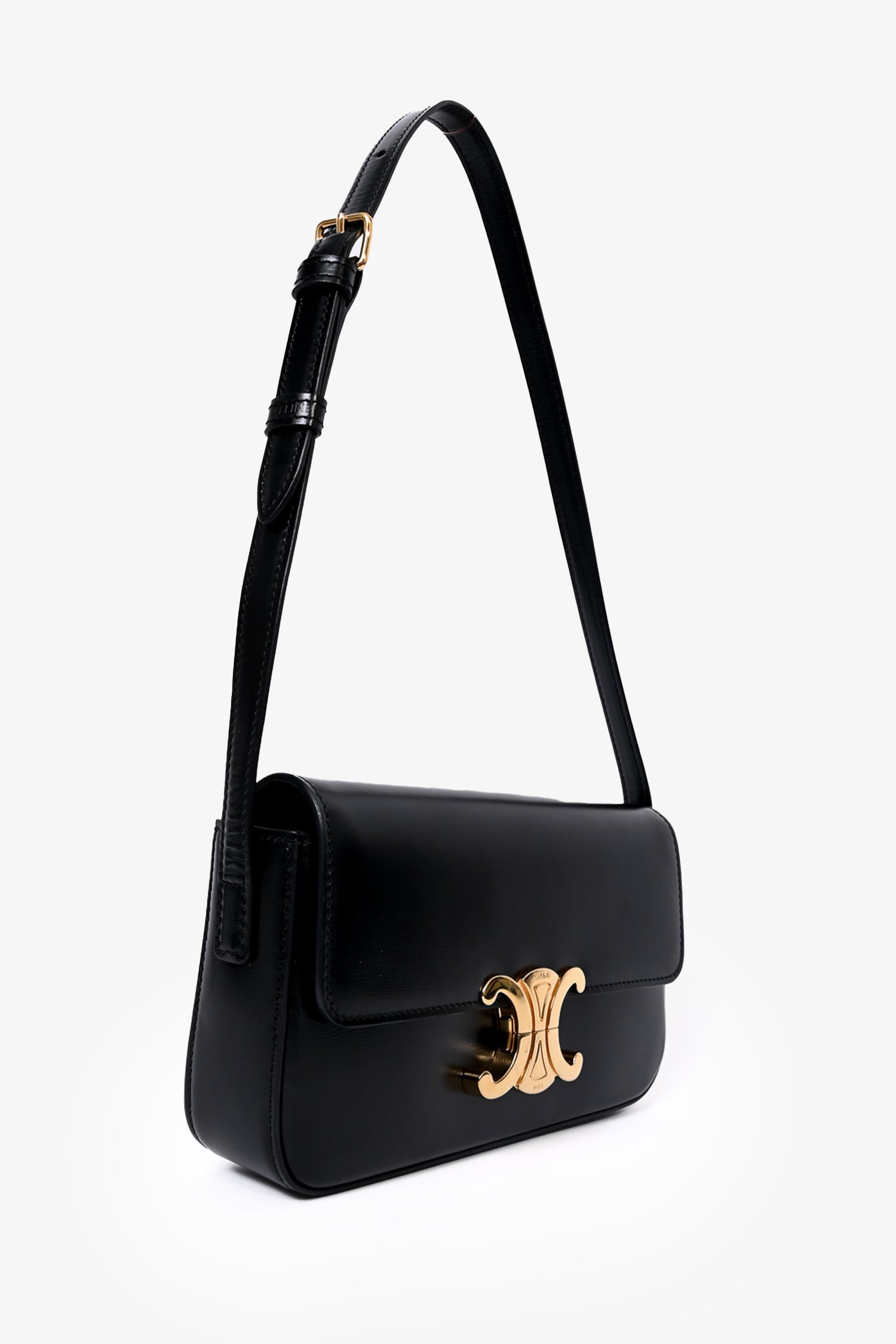 Celine black shoulder bag hotsell