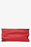 Prada Red Leather 'Etiquette' Tote Bag