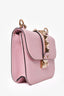 Valentino Blush Leather Rockstud 'Glam' Crossbody