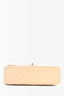 Pre-loved Chanel™ 2010/11 Beige Caviar Leather Jumbo Classic Flap Bag