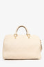 Louis Vuitton 2013 Cream Empreinte Leather Speedy 30 Crossbody