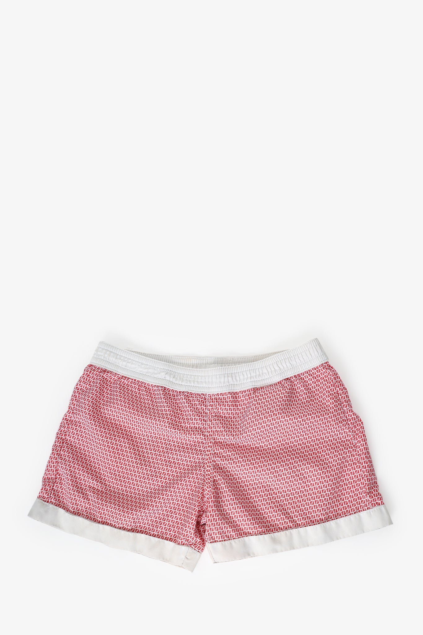 Fendi logo hot sale swim shorts