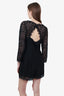 Joie Black Lace Long Sleeve Jumpsuit