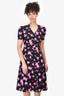 A.L.C. Black Floral Dress Size 0