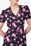 A.L.C. Black Floral Dress Size 0