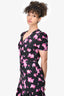 A.L.C. Black Floral Dress Size 0