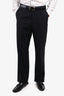 Z Zegna Black Two-Piece Suit Size 36 Men's Size 50R