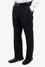 Z Zegna Black Two-Piece Suit Size 36 Men's Size 50R