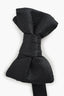 Tom Ford Black Patterned Silk Bow Tie