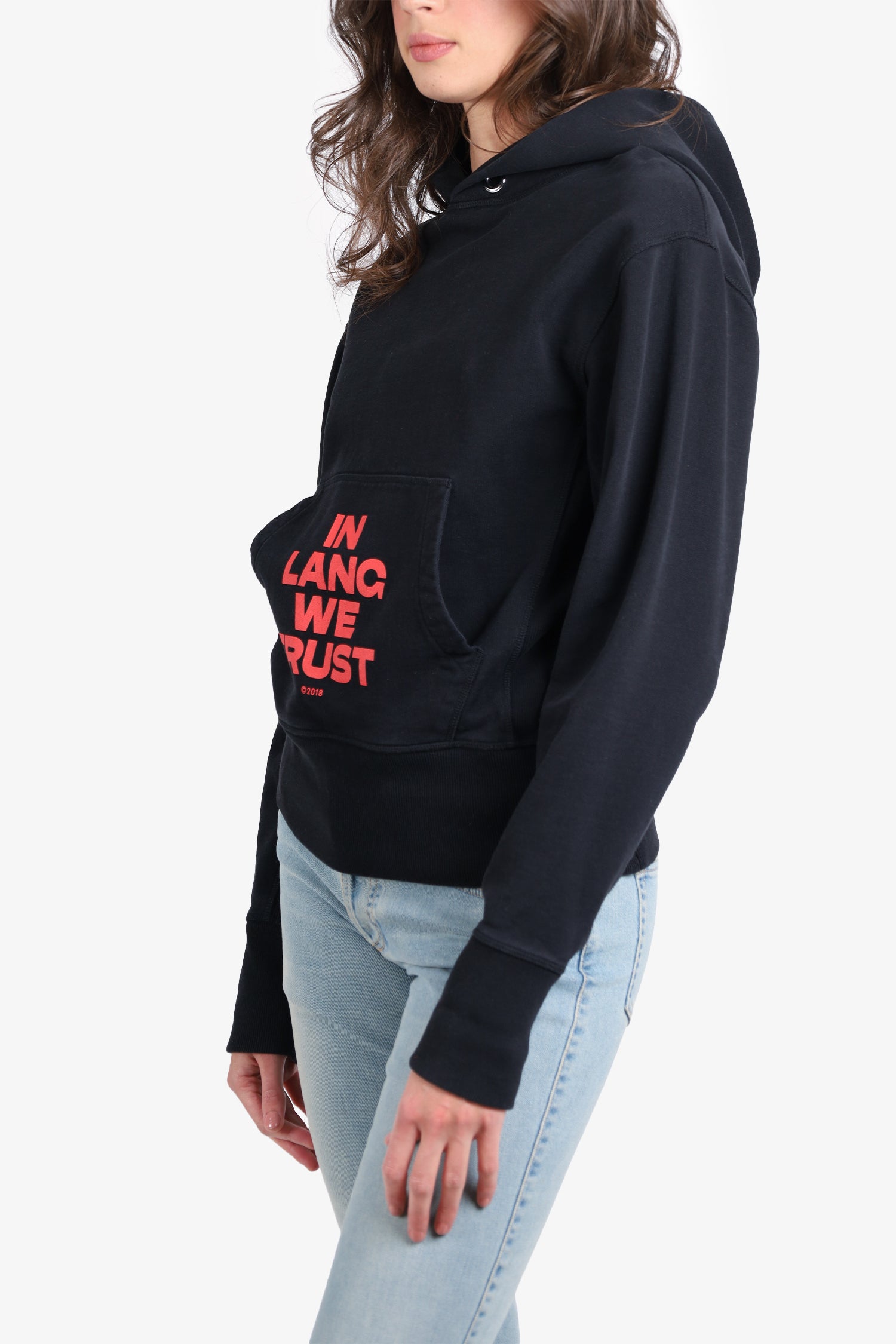 Helmut Lang Black In Lang We Trust Hoodie Size S Mine Yours