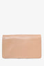 Chloe Beige Leather/ Suede GHW Detail Clutch