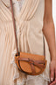 Loewe Brown Leather Mini 'Gate' Crossbody