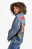 Gucci Denim 'Blind For Love' Jacket Size 46