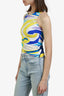 Emilio Pucci Multicolor Printed Tank Top Size 34