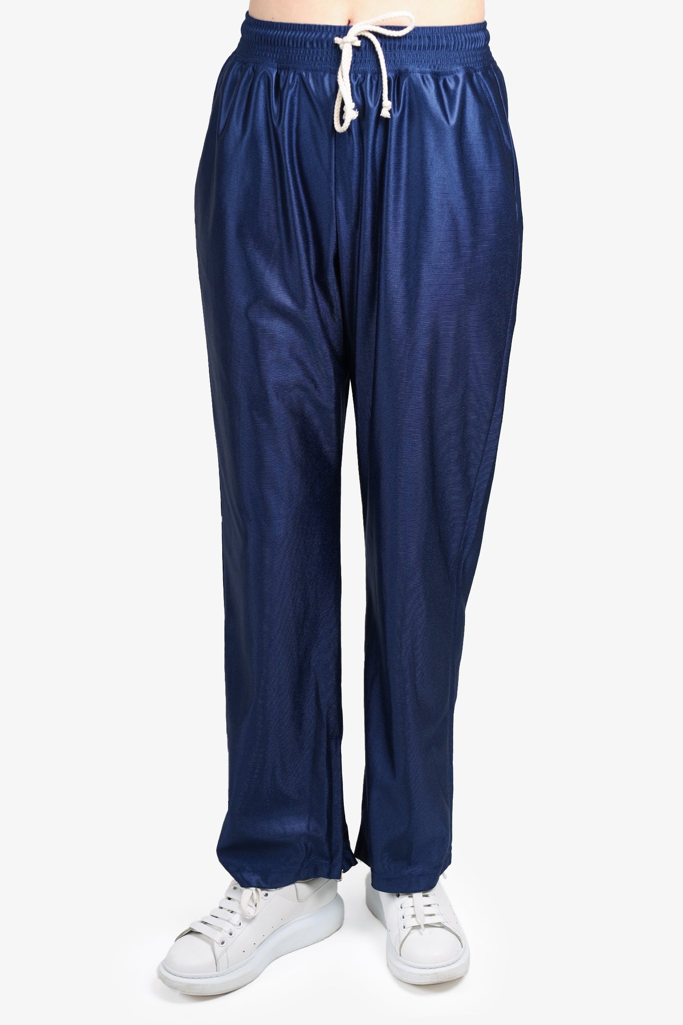 Donni Navy Wide Leg Sweatpants size Small – Mine & Yours