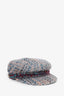 Pre-loved Chanel™ Multicolour Tweed Wool Beret Hat Size M