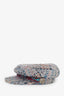 Pre-loved Chanel™ Multicolour Tweed Wool Beret Hat Size M