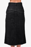 Isabel Marant Dark Denim Midi Skirt Size 38