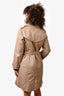 Weekend Max Mara Beige Belted Trench Coat Size 10