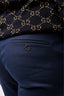 Gucci Navy Straight Trousers Est. Size 44