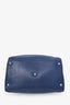 Prada Blue City Calf Twin Pocket Tote