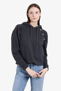 Hoodie Sweatjacket Crystal