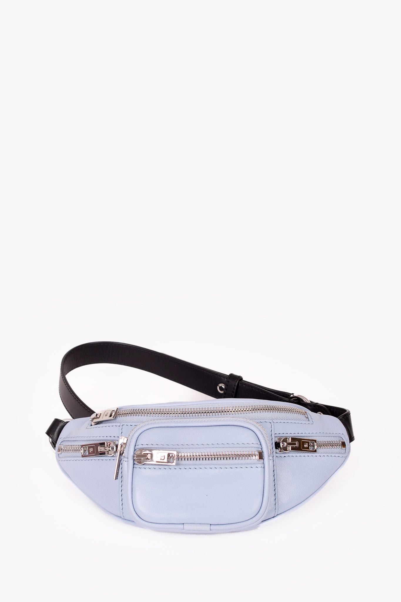 Alexander Wang Blue Leather Mini Attica Belt Bag Mine Yours