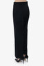 Gucci Black Wool Straight Legs Pants Size 42