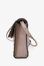 Valentino Taupe Leather Rockstud Crossbody