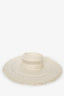 Zimmermann x Hatmaker Beige Straw Hat Size M