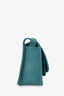 Longchamp Verde Pebbled Leather Le Foulonne Shoulder Bag