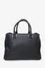 Prada Black Vitello Diano Leather Medium Top Handle