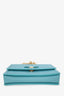 Salvatore Ferragamo Blue Vara Bow Shoulder Bag