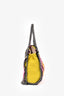 Stella McCartney Yellow/Red/Pink Knit Small Falabella Chain Bag