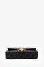 Celine Canvas Triomphe 'Claude' Chain Shoulder Bag