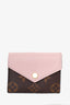 Louis Vuitton Monogram/Pink Zoe Wallet