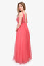 Needle & Thread Pink Embellished Sleeveless Gown Size 6