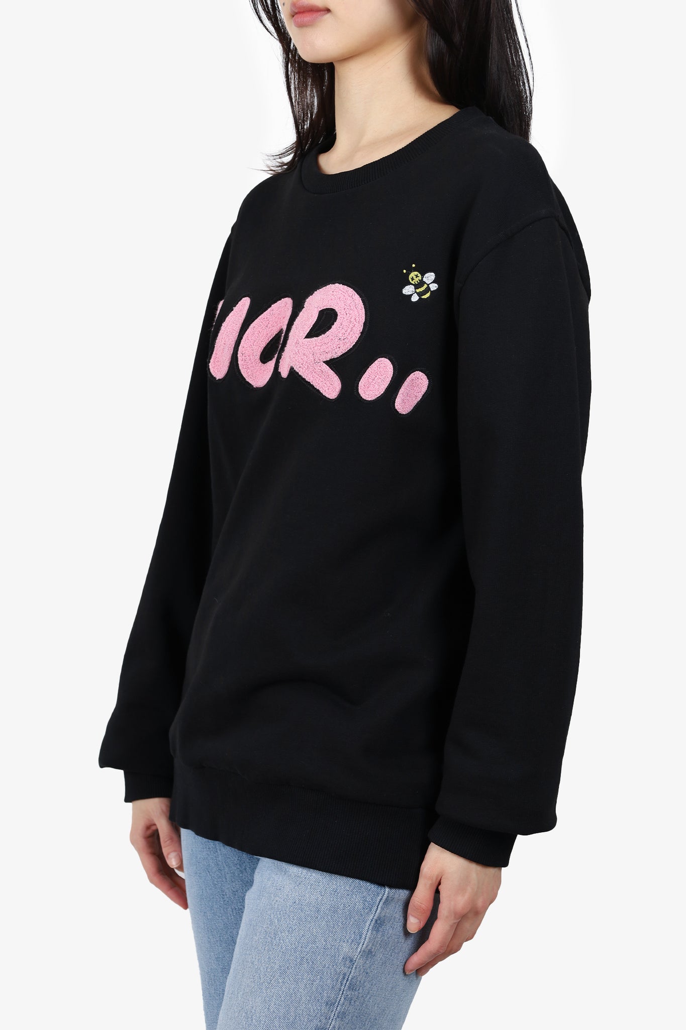 DIOR x KAWS BLACK DENIM Pink BEE刺繍 W29定価18万円